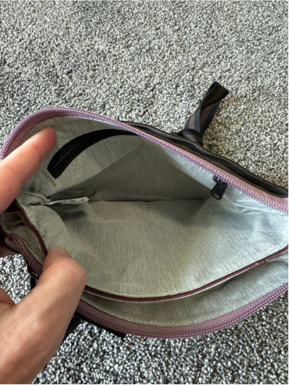 Women's Sherpani Zoom Crossbody Bag in Plum NWOT - Picture 7 of 12